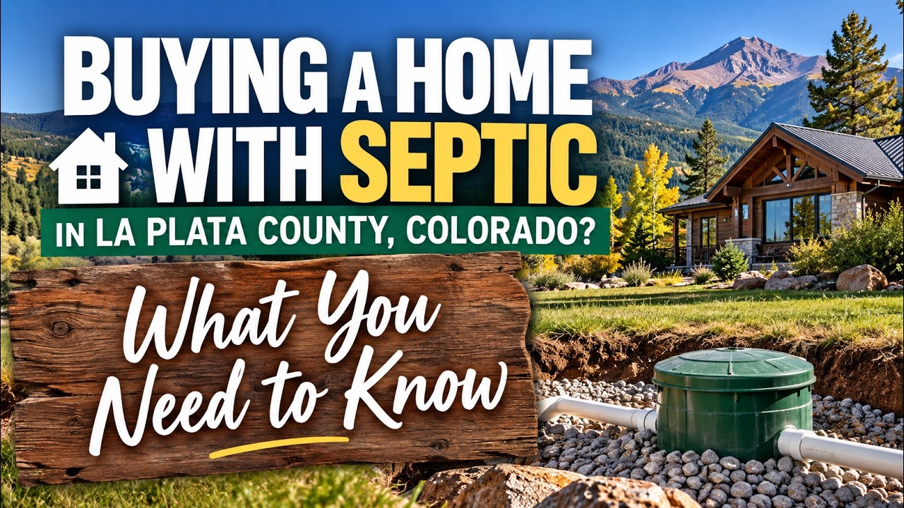 Video: Buying a home with septic in La Plata County, Colorado