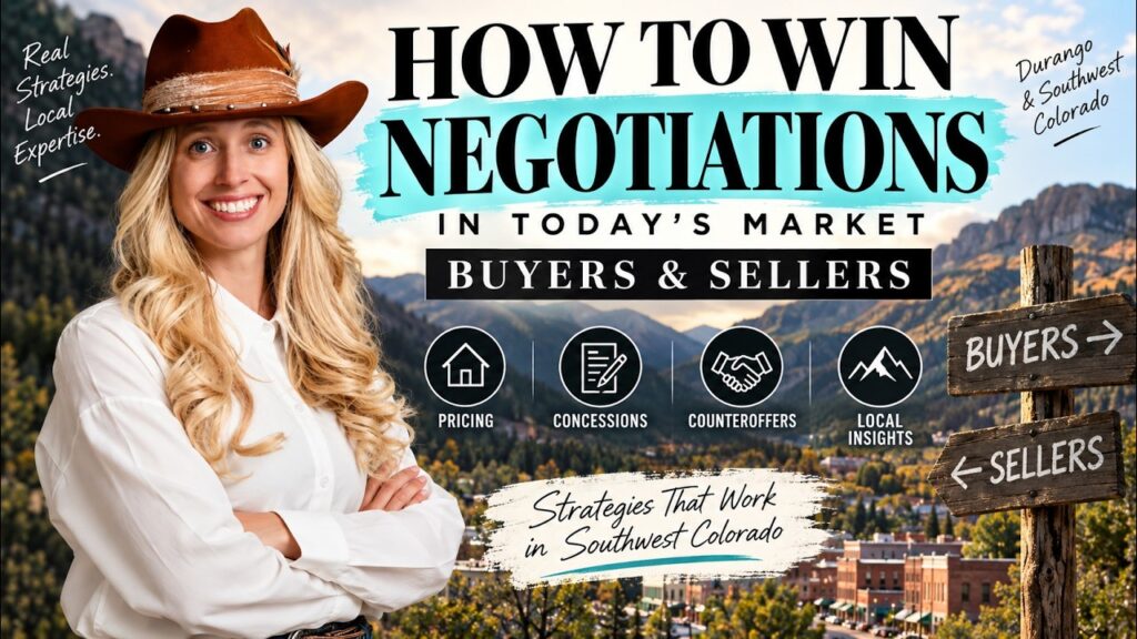 How to Negotiate Buying or Selling a Home in Today’s Durango Market (Video)