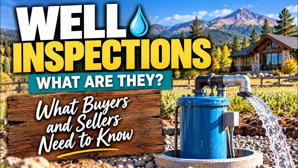 Private Well Inspections in Durango and La Plata County: What Buyers and Sellers Should Know (Video)