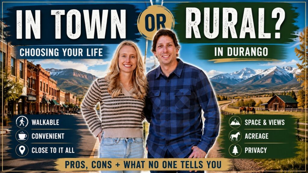 Living In Town vs Out of Town in Durango, Colorado: The Real Tradeoffs