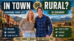 Video thumbnail: living in town or out of town in Durango, Colorado